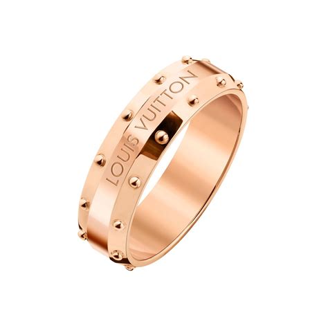 louis vuitton ring rose gold